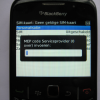 Blackberry unlock code teller geblokkeerd